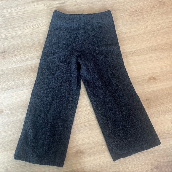 Skims Womens Faux Sherpa Teddy Lounge Pants Black Pull On Size 2X 3X - Picture 1 of 9